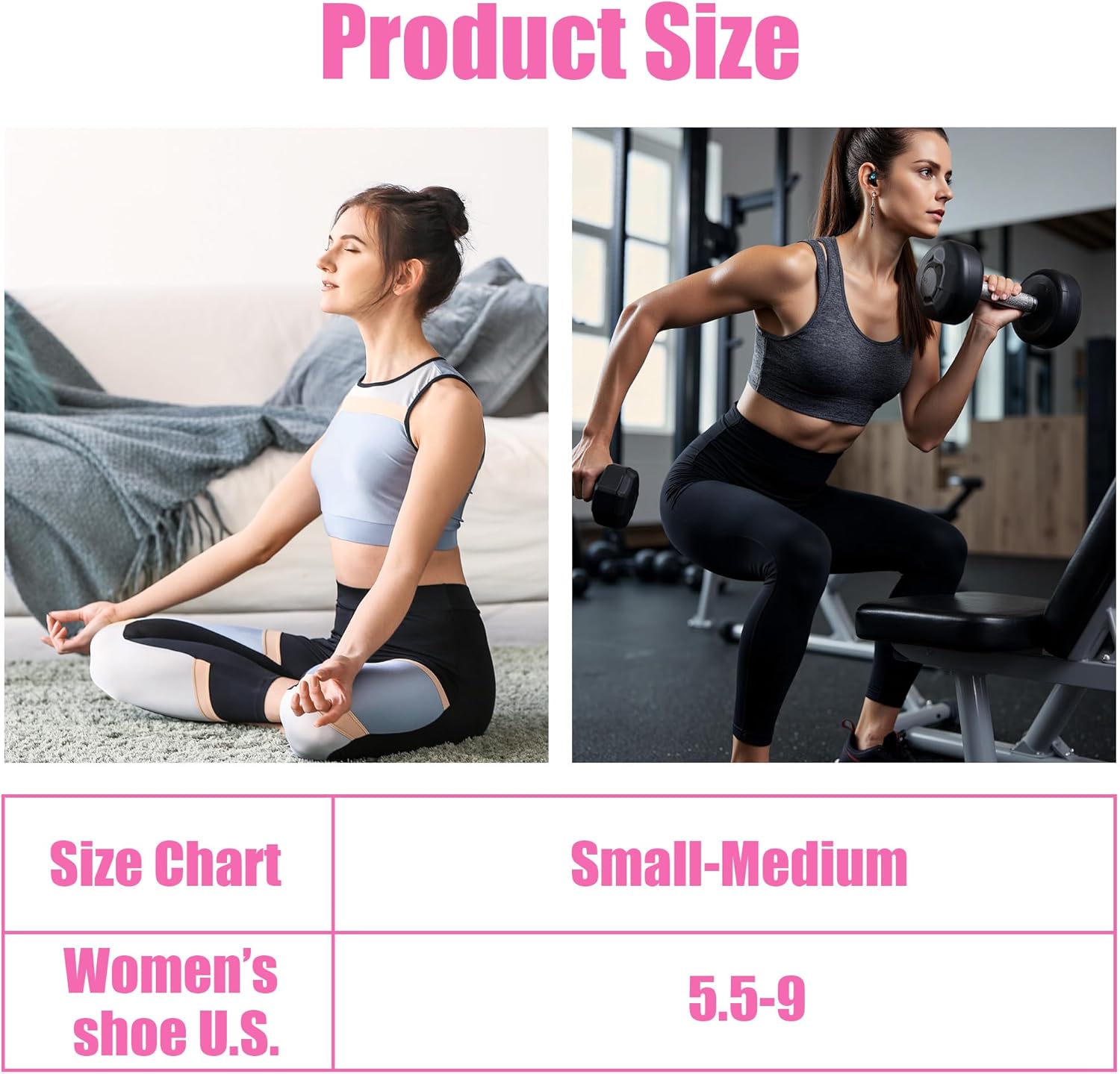 CozyGrip Non-Slip Pilates Socks